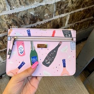 Kate Spade Champagne Wristlet